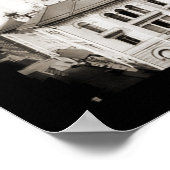 Savannah GA Panoramic Foto 1909 Poster (Ecke)