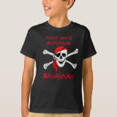 Savannah GA Pirate Name T-Shirt (Vorderseite)