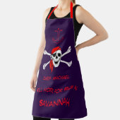 Savannah GA Pirate Skull Crossbones Ships Anker Schürze (InSitu)