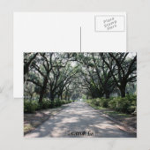 Savannah, Ga Postcard Postkarte (Vorne/Hinten)