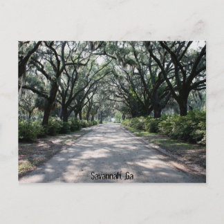 Savannah, Ga Postcard Postkarte