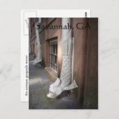 Savannah Gargoyle Post Card Postkarte (Vorne/Hinten)