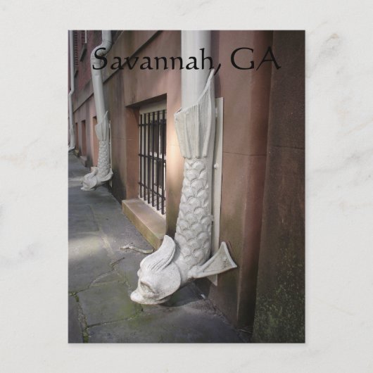 Savannah Gargoyle Post Card Postkarte (Vorderseite)