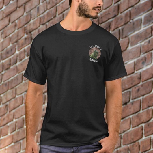 Savannah Georgia Bulldog Fan Fotografie T-Shirt