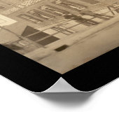 Savannah, Georgia Foto 1909 Poster (Ecke)