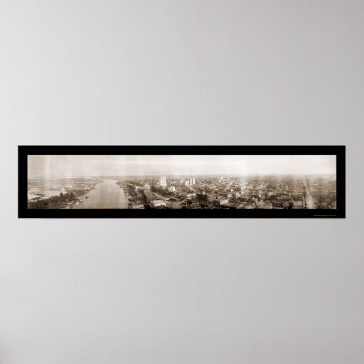 Savannah Georgia Foto 1912 Poster (Vorne)