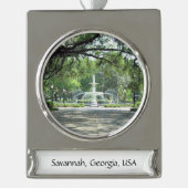 Savannah, Georgia Fountain Ornament (Vorderseite)
