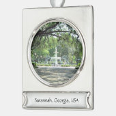 Savannah, Georgia Fountain Ornament (Links)