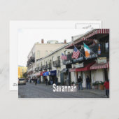 Savannah Georgia GA Postkarte (Vorne/Hinten)