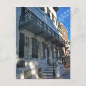 Savannah Georgia Historic Eppinger House Postkarte (Vorderseite)