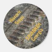 Savannah Georgia Historic Steps Fotografy Magnet (Vorne)