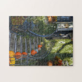 Savannah Georgia Historic Zuhause Herbst Puzzle (Horizontal)