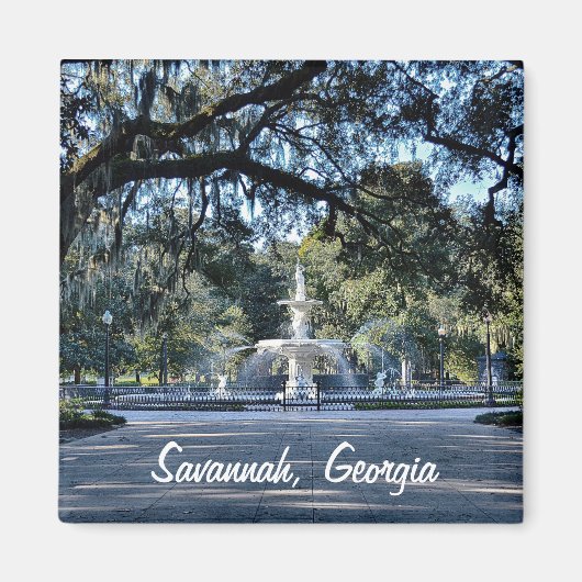 Savannah Georgia Magnet (Vorne)