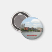 Savannah Georgia Magnet (Vorderseite/Rückseite)