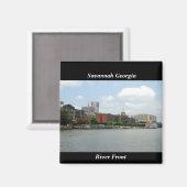 Savannah Georgia Magnet (Vorderseite/Rückseite)