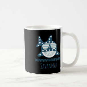 Savannah Georgia Nautical Coastal Fishing Boote Kaffeetasse