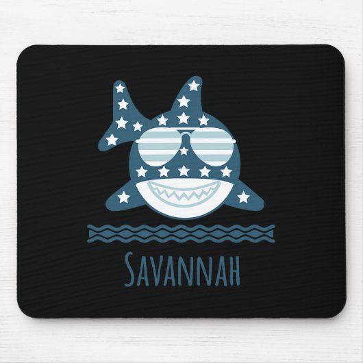 Savannah Georgia Nautical Coastal Fishing Boote Mousepad (Vorne)