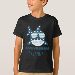 Savannah Georgia Nautical Coastal Fishing Boote T-Shirt