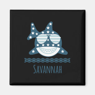 Savannah Georgia Nautische Küstenfischerei Boote Magnet