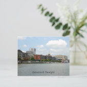 Savannah Georgia Postcard Postkarte (Stehend Vorderseite)