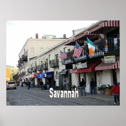 Savannah Georgia Poster (Vorne)