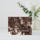 Savannah Georgia Postkarte (Stehend Vorderseite)