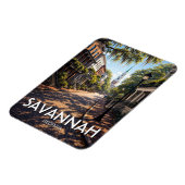 Savannah Georgia Reise Magnet (Linke Seite)