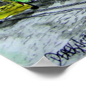 Savannah Georgia River Street City Art Print Poster (Ecke)