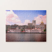 Savannah Georgia River Street Puzzle (Horizontal)