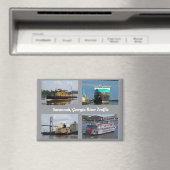 Savannah, Georgia Schifffahrtsstraßenmagnet Magnet (In Situ (Geschirrspüler))