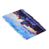 Savannah Georgia Skyline Riverfront Magnet (Rechte Seite)