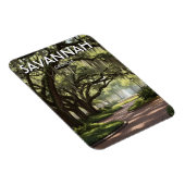 Savannah Georgia Travel Magnet (Rechte Seite)