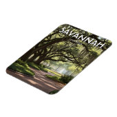 Savannah Georgia Travel Magnet (Linke Seite)