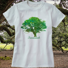 Savannah Georgia Tree T-Shirt