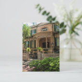 Savannah Georgia Viktorianisch Historisches Haus 2 Postkarte (Stehend Vorderseite)