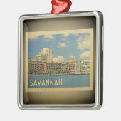 Savannah Georgia Vintage Travel Ornament (Links)