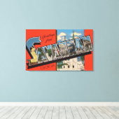 Savannah, Georgien - Große Briefszenen 2 Leinwanddruck (Insitu (Holzboden))