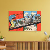 Savannah, Georgien - Große Briefszenen 2 Leinwanddruck (Insitu (Wohnzimmer))