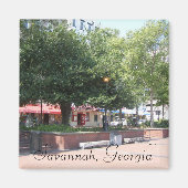 Savannah, Georgien Magnet (Vorne)