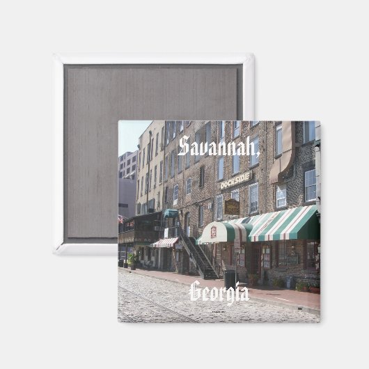 Savannah, Georgien Magnet (Vorderseite/Rückseite)