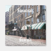 Savannah, Georgien Magnet (Vorne)