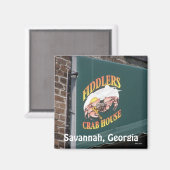 Savannah, Georgien Magnet (Vorderseite/Rückseite)