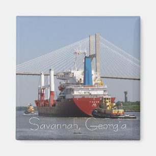 Savannah, Georgien Magnet