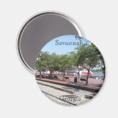 Savannah, Georgien Magnet (Vorderseite/Rückseite)