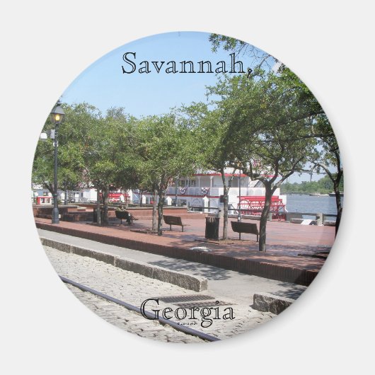 Savannah, Georgien Magnet (Vorne)