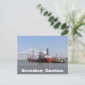 Savannah, Georgien Postkarte (Stehend Vorderseite)