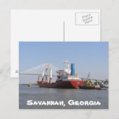 Savannah, Georgien Postkarte (Vorne/Hinten)