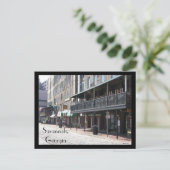 Savannah, Georgien Postkarte (Stehend Vorderseite)