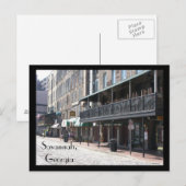 Savannah, Georgien Postkarte (Vorne/Hinten)