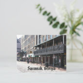 Savannah, Georgien Postkarte (Stehend Vorderseite)